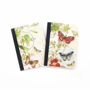 2 Butterfly Mini Composition Notebooks 3.25x4.5 in